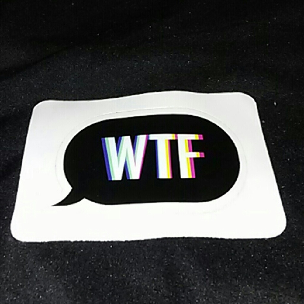 KIMOJI WTF Sticker